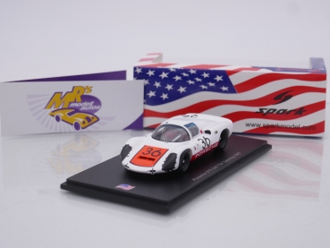 Spark US270 # Porsche 910 Nr.36 3ter Platz 12h Sebring 1967 " G. Mitter - S. Patrick " 1:43