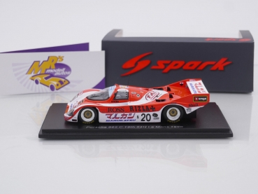 Preview: Spark S9881 # Porsche 962 C Nr.20 19ter Platz 24h Le Mans 1990 " Marukatsu " 1:43