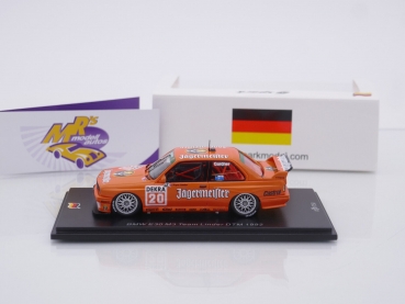 Preview: Spark SG605 # BMW E30 M3 Nr.20 DTM 1992 " Wayne Gardner / Jägermeister " 1:43
