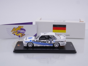Preview: Spark SG601 # BMW E30 M3 Nr.8 DTM 1988 " Olaf Manthey / Blaupunkt " 1:43