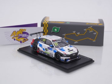 Preview: Spark SA206 # Audi RS 3 LMS Nr.23 7ter Platz WTCR Macau Guia 2018 " Nathanael Berthon " 1:43