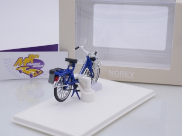 Preview: Norev 182064 # Velo Solex 3800 Moped Baujahr 1978 " dunkelblau " 1:18