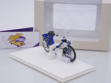 Preview: Norev 182064 # Velo Solex 3800 Moped Baujahr 1978 " dunkelblau " 1:18