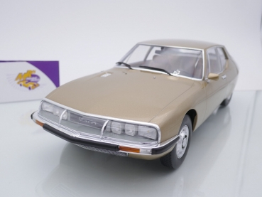 Preview: Norev 121700 # Citroën SM Baujahr 1971 " kupfermetallic (Sable Metallic) " 1:12