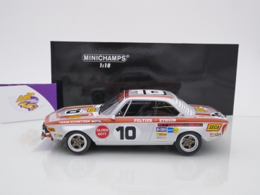 Preview: Minichamps 155722710 # BMW 2800 CS Nr.10 24h Spa 1972 " Schnitzer-Motul " 1:18