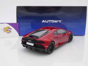 Preview: AUTOart 79213 # Lamborghini Huracan Evo Baujahr 2015 " rotmetallic (Rosso Bia / Candy Red Metallic) " 1:18