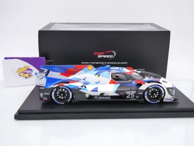 Preview: Top Speed TS0569 # BMW M Hybrid V8 GTP #25 24h Daytona 2024 " BMW M Team RLL " 1:18