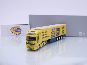 Herpa 956932 # DAF XG+ Kühlkoffer-Sattelzug " Heide Logistik - Hella " 1:87