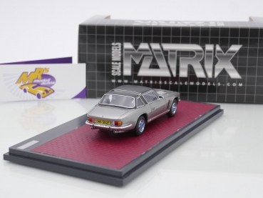 Preview: Matrix MX41002-151 # Jensen Interceptor SIII Coupe Baujahr 1975 " silbermetallic-schwarz " 1:43