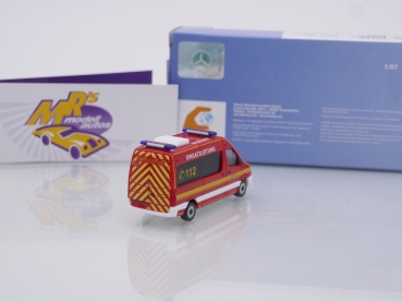 Preview: Herpa 953238 # Mercedes-Benz Sprinter '13 Hochdach " Einsatzleitung Feuerwehr Lünen " 1:87
