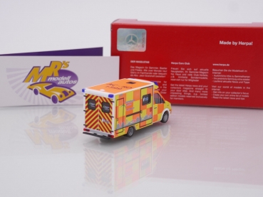 Preview: Herpa 097284 # Mercedes-Benz Sprinter '13 Fahrtec RTW " StädteRegion Aachen " 1:87