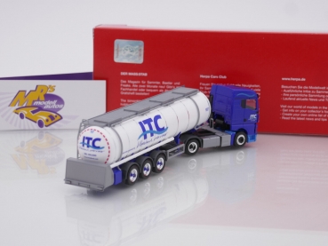 Preview: Herpa 316064 # MAN TGX GM 2/3-achs Lebensmitteltank-Sattelzug " ITC (Niederlande) " 1:87