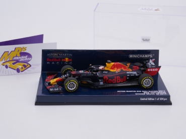 Preview: Minichamps 410191933 # RB Honda RB15 Nr.33 Winner Brazil GP 2019 " Max Verstappen " 1:43