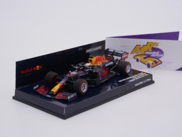 Minichamps 410210633 # Red Bull Honda RB16B Winner Monaco GP 2021 " Max Verstappen " 1:43