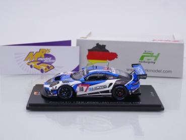 Preview: Spark SG860 # Porsche 911 GT3 R Nr.18 24h Nürburgring 2022 " KCMG - Earl Bamber " 1:43
