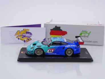 Preview: Spark SG863 # Porsche 911 GT3 R Nr.44 24h Nürburgring 2022 " Falken Motorsport " 1:43