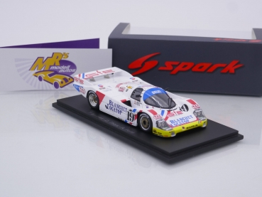 Preview: Spark S9870 # Porsche 956 Nr.19 24h Le Mans 1986 " Blanchet Locatop " 1:43
