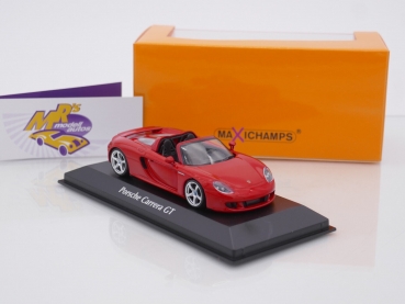 Maxichamps 940062631 # Porsche Carrera GT Roadster Baujahr 2003 " rot " 1:43