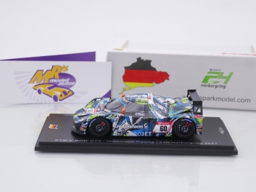 Preview: Spark SG779 # KTM X-BOW GT4 Nr.60 24h Nürburgring 2021 " Teichmann Racing " 1:43