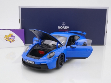 Preview: Norev 187309 # Porsche 911 (992) GT3 Baujahr 2021 " sharkblue " 1:18