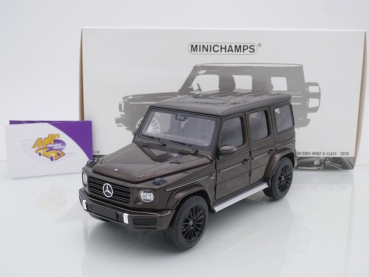 Minichamps 110037102 # Mercedes-AMG G-Klasse G63 Baujahr 2020 " dunkelbraunmetallic " 1:18