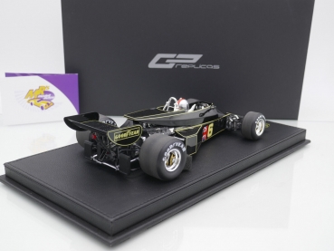 Preview: GP Replicas GP95BWD # Lotus-Ford 77 Nr.6 Brasilien GP 1976 " Mario Andretti " 1:18 Mit Fahrerfigur !!