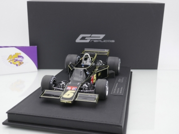 Preview: GP Replicas GP95A # Lotus-Ford 77 F1 Nr.5 Brasilien GP 1976 " Ronnie Peterson " 1:18