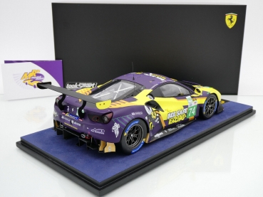 Preview: Look Smart LS18LM033 # Ferrari 488 GTE Nr.74 24H Le Mans 2022 " Riley Motorsport " 1:18