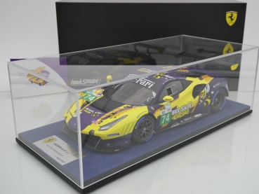 Preview: Look Smart LS18LM033 # Ferrari 488 GTE Nr.74 24H Le Mans 2022 " Riley Motorsport " 1:18
