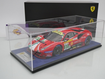 Preview: Look Smart LS18LM032 # Ferrari 488 GTE Nr.51 2ter Platz LMGTE-Pro 24H Le Mans 2022 " AF Corse " 1:18
