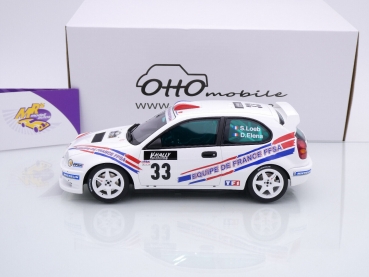 Preview: Ottomobile OT996 # Toyota Corolla Nr.33 9ter Platz WRC Rallye Tour de Corse 2000 " Sebastian Loeb - Daniel Elena " 1:18