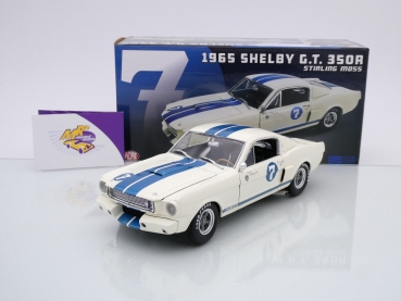 ACME A1801814 # Shelby Mustang GT 350R Nr.7 Baujahr 1965 " Stirling Moss " 1:18