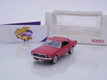 Norev 270580 # Ford Mustang Baujahr 1966 " rot " 1:43