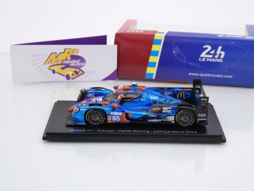 Preview: Spark S8641 # Oreca 07 - Gibson LMP2 Nr.65 24h Le Mans 2022 " Panis Racing " 1:43
