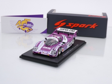 Spark S9882 # Porsche 962 C Nr.19 26ter Platz 24h Le Mans 1990 " Primagaz / Super Cad " 1:43