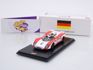 Spark SG826 # Porsche 908-2 Nr.6 4ter Platz 1000km Nürburgring 1969 " Richard Attwood " 1:43