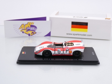 Preview: Spark SG826 # Porsche 908-2 Nr.6 4ter Platz 1000km Nürburgring 1969 " Richard Attwood " 1:43
