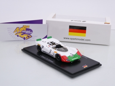Preview: Spark SG825 # Porsche 908-2 Nr.3 3ter Platz 1000km Nürburgring 1969 " Vic Elford " 1:43