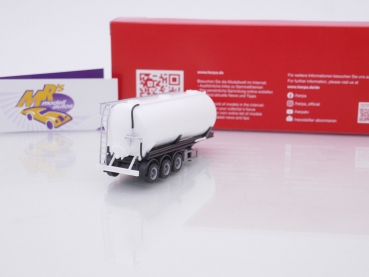 Preview: Herpa 075848-002 # Feldbinder Siloauflieger 42m³ " weiß " 1:87