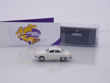Preview: Norev 451898 # Panhard Dyna Z12 Limousine Baujahr 1957 " weiß (White) " 1:87