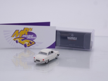 Preview: Norev 451898 # Panhard Dyna Z12 Limousine Baujahr 1957 " weiß (White) " 1:87