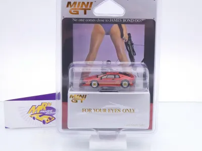 TSM MINI GT MGT00912-007ECH # Lotus Esprit " James Bond  Your Eyes Only - China " 1:64