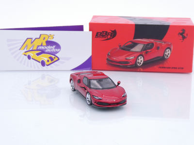 Preview: BBR Models BBRFER64006 # Ferrari 296 GTB Baujahr 2022 " Rosso Imola " 1:64