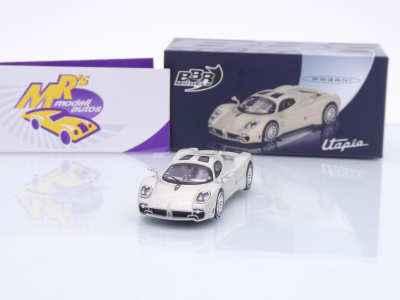 BBR Models BBRDIE6430 # Pagani Utopia Presentation Baujahr 2023 " Grigio Rinascimento " 1:64