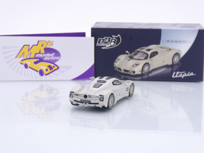 Preview: BBR Models BBRDIE6430 # Pagani Utopia Presentation Baujahr 2023 " Grigio Rinascimento " 1:64