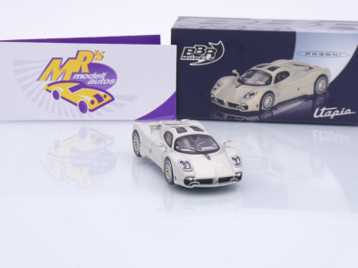 Preview: BBR Models BBRDIE6430 # Pagani Utopia Presentation Baujahr 2023 " Grigio Rinascimento " 1:64