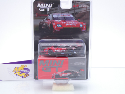 TSM Mini GT MGT00765-BL # Nissan Z GT500 #3 Super GT 2023 " Team NDDP Racing - Niterra Motul " 1:64
