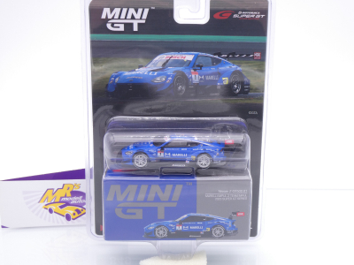 TSM Mini GT MGT00849-BL # Nissan Z GT500 #1 Super GT 2023 " Team Impul - Marelli " 1:64