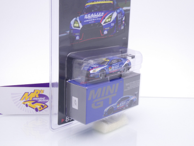 Preview: TSM Mini GT MGT00859-BL # Nissan Nismo GT-R GT3 #56 Super GT 2023 " Team Kondo Racing - Realize" 1:64