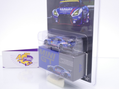 Preview: TSM Mini GT MGT00859-BL # Nissan Nismo GT-R GT3 #56 Super GT 2023 " Team Kondo Racing - Realize" 1:64